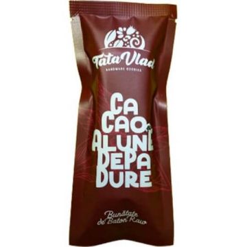Baton raw vegan cu cacao si alune de padure, 45 g, Hap de la Vlad