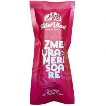 Baton raw vegan cu zmeura si merisoare, 45g, Hap de la Vlad