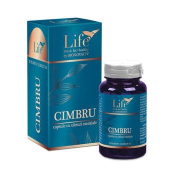 Capsule cu ulei esential de cimbru, 30 cps, Bionovativ