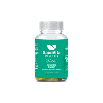 Jeleuri pentru piele sanatoasa Clean Skin Beauty, 60 bucati, Sanovita Wellness