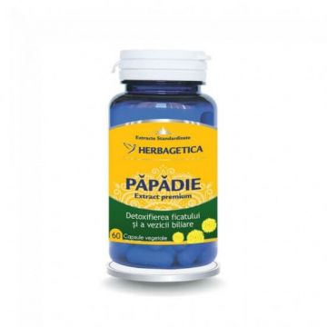 Papadie extract, 60 cps, Herbagetica