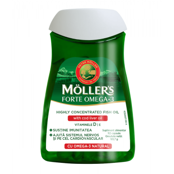 Omega 3 Forte, 112 capsule, Möller's