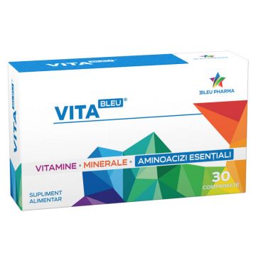 Vitableu X 30 comprimate, Bleu Pharma
