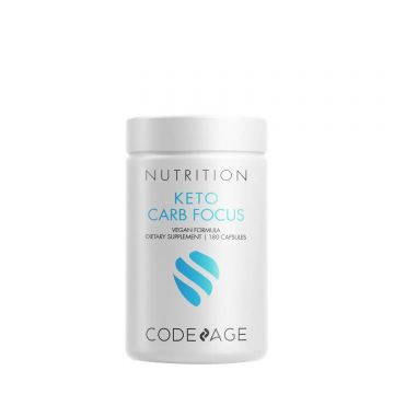 Codeage Keto Carb Focus, Formula Pentru Inhibarea Asimilarii De Carbohidrati, 180 Cps