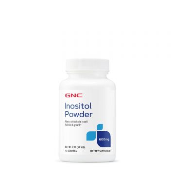 Gnc Inositol Powder, Inozitol Pudra 600 Mg, 57.5 G