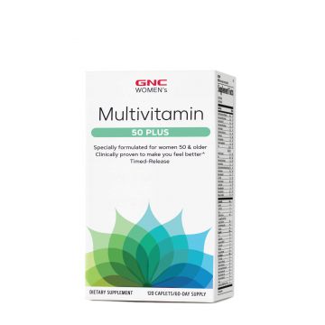 Gnc Women's 50 Plus, Multivitamine Si Minerale Pentru Femei, 120 Cps