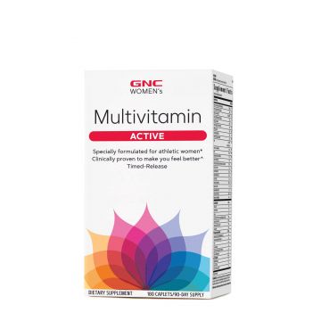 Gnc Women’s Multivitamin Active Complex De Multivitamine Pentru Femei, 180 Cps