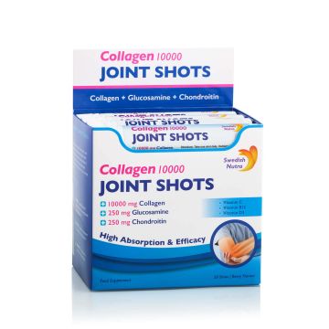 Joint Shots, Colagen 10000, 10.000 mg, 20 fiole, Swedish Nutra