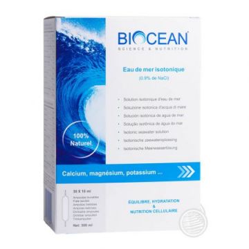 Plasma izotonica, 30 x 10 ml, Biocean