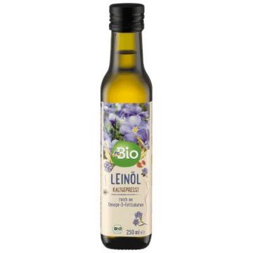 DmBio Ulei de in presat la rece ECO, 250 ml