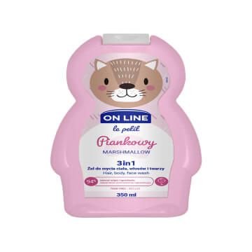 ON LINE le petit Gel de duș pentru copii 3în1 marshmallow, 350 ml