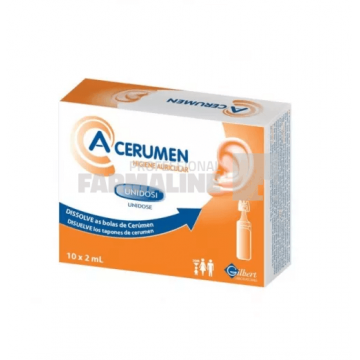 A - Cerumen Solutie unidoze 2 ml 10 bucati