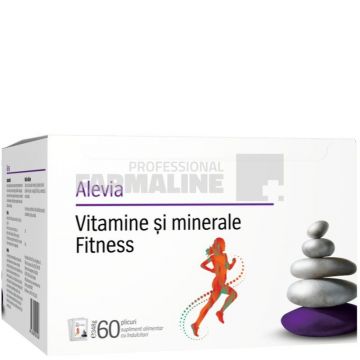 Alevia Fitness Vitamine si minerale 60 plicuri