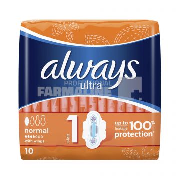 Always Ultra Normal Plus Absorbante 10 bucati