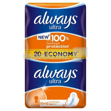 Always Ultra Normal Plus Duo Absorbante 20 bucati