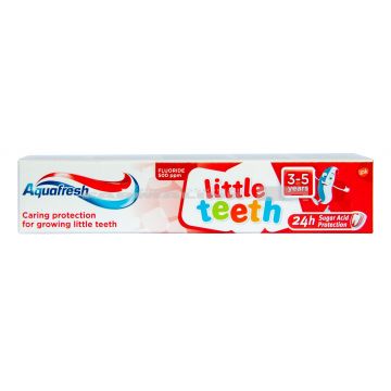 Aquafresh  Kids Little Teeth Pasta de dinti 3-5 ani 50 ml