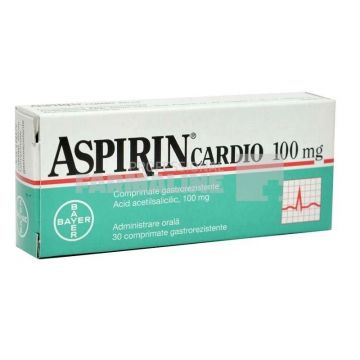 Aspirin Cardio 100 mg 28 comprimate