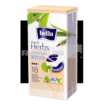 Bella Panty Herbs Plantago Sensitive 18 bucati