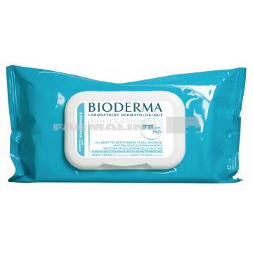 Bioderma Abcderm H2O Servetele umede 60 bucati