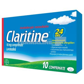 Claritine 10 mg comprimate, Loratadina