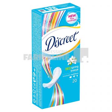 Discreet Deo Spring Fresh Multiform Absorbante zilnice 20 bucati