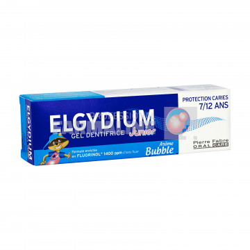 Elgydium Junior Bubble Pasta de dinti 7-12 ani 50 ml