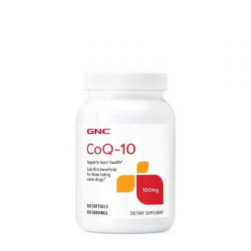 Gnc Coenzima Q-10 Naturala 100 Mg, 120 Cps