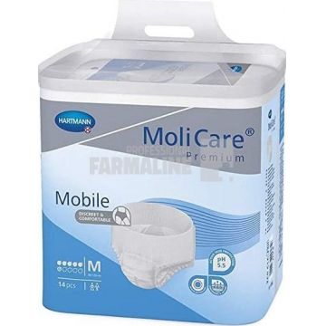 Hartmann Molicare Premium Mobile Chilot pentru incontinenta urinara M 14 bucati