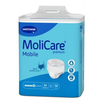 Hartmann Molicare Premium Mobile Chilot pentru incontinenta urinara M 14 bucati