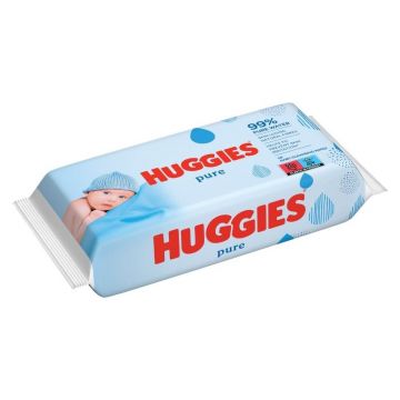 Huggies Pure Servetele umede 56 bucati