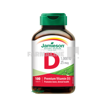 Jamieson Vitamina D3 1000UI 100 tablete