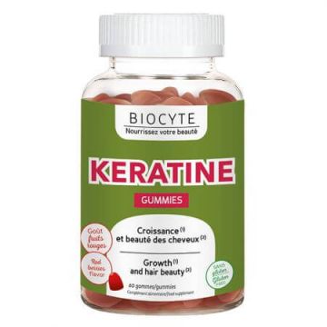 Keratine Gummies, 60 jeleuri, Biocyte