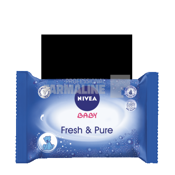 Nivea 86247 Baby Fresh & Pure Servetele umede 63 bucati