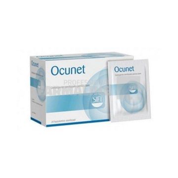 Ocunet Servetele sterile pentru igiena perioculara 20 plicuri