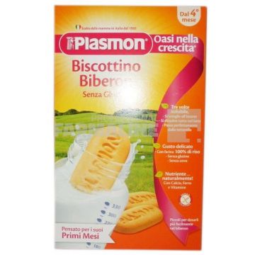 Plasmon Biscuiti pentru biberon fara gluten 4+ luni 200 g