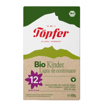 Topfer Lactana Kinder Follow-on milk 12+ luni 500 g