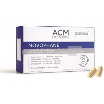 ACM Novophane pentru unghii si par capsule 60 capsule