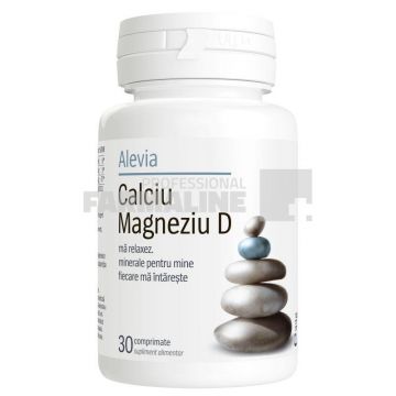 Alevia Calciu Magneziu D 30 comprimate