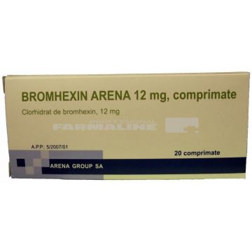 Arena Bromhexin 12 mg 20 comprimate