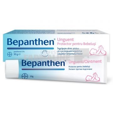 Bepanthen Unguent 30 gr – Ingrijeste si protejeaza pielea impotriva iritatiilor de scutec