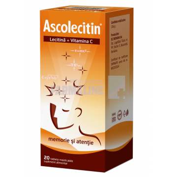 Biofarm Ascolecitin 20 tablete masticabile