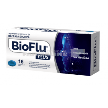 Bioflu Plus 16 capsule moi