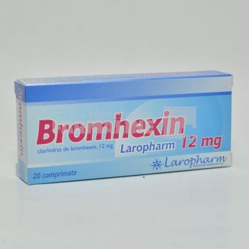 Bromhexin 20 comprimate 12 mg