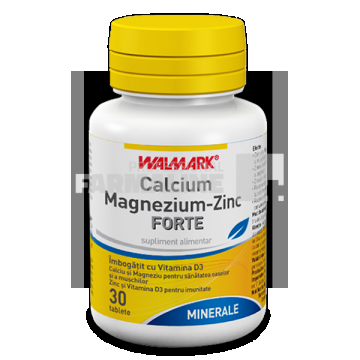 Calciu Magneziu si Zinc Forte 30 tablete