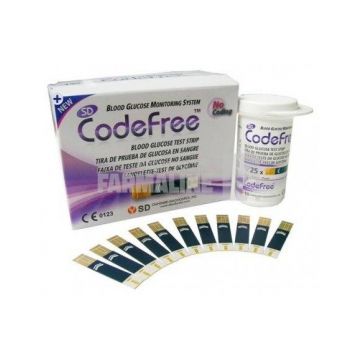 Code Free Teste de glicemie 50 bucati
