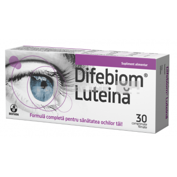 Difebiom Luteina 30 comprimate