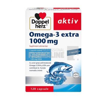 Doppelherz Aktiv Omega 3 Extra 1000 mg 120 capsule