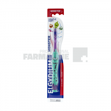 Elgydium Kids Periuta de dinti Monster 2-6 ani