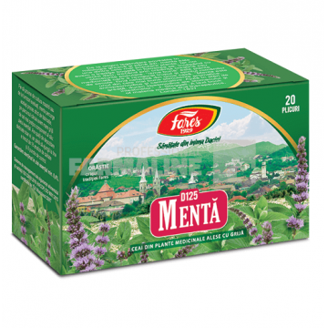 Fares Ceai de Menta  20 plicuri