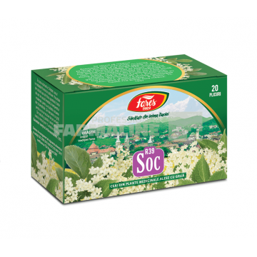 Fares Ceai de soc 20 plicuri